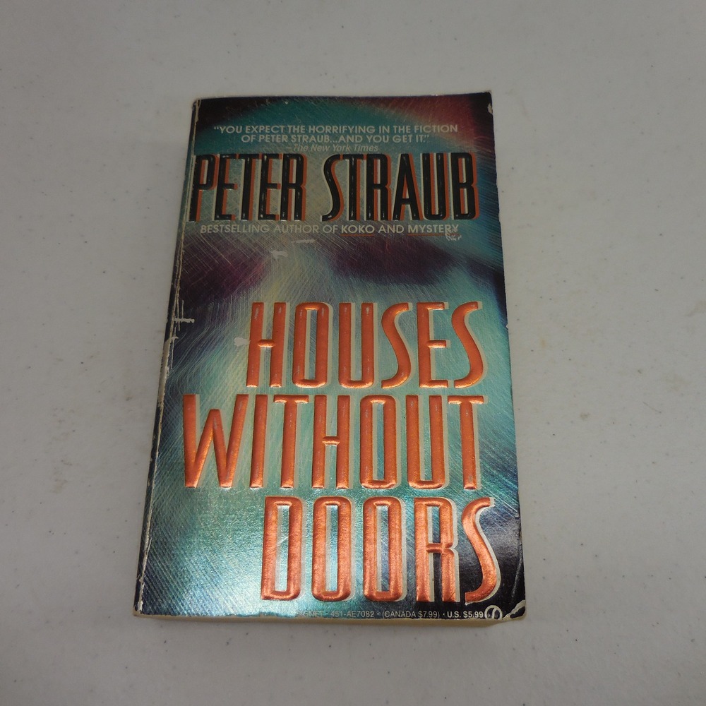 Houses Without Doors Peter Straub 1991 Signet Mass Market Paperback Horror